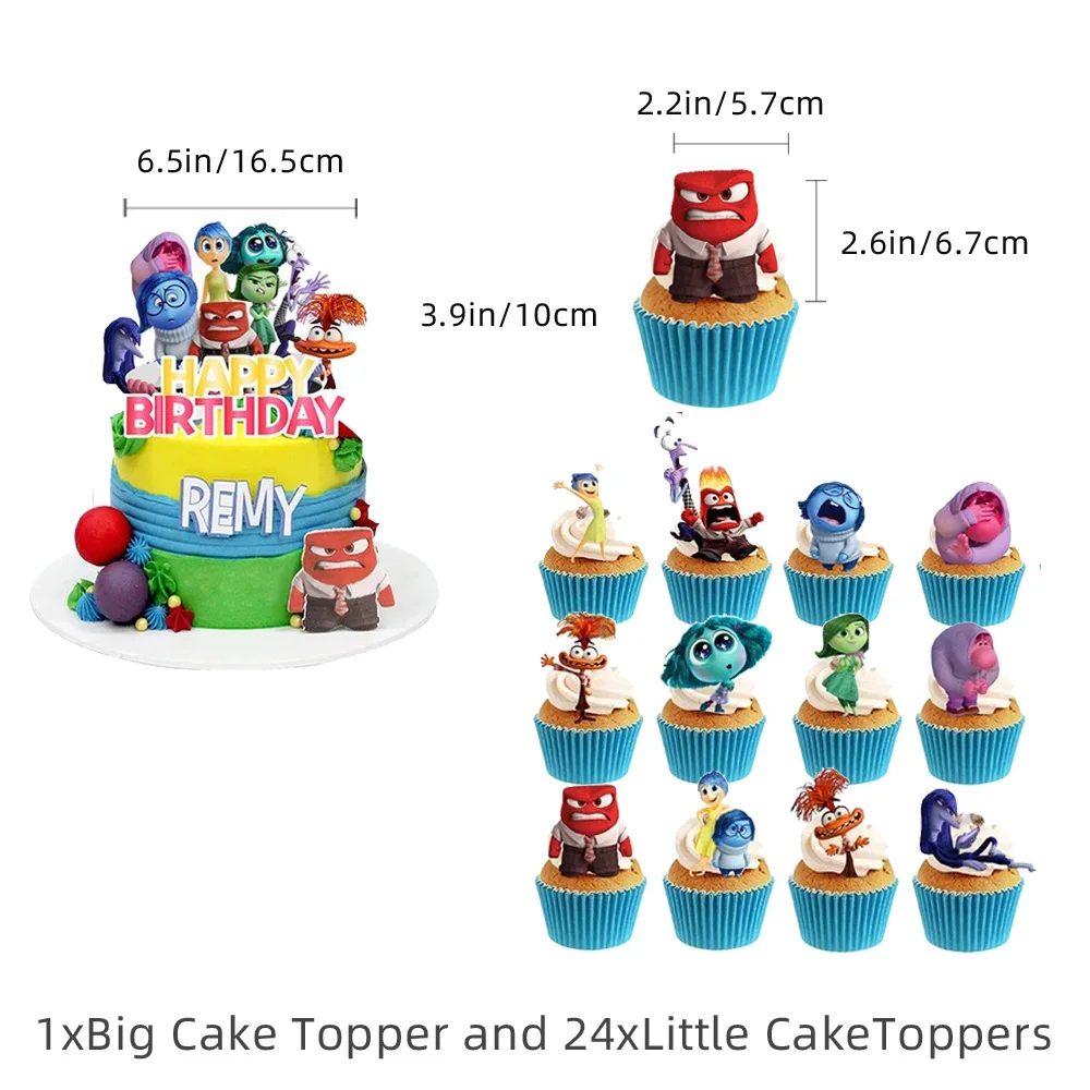 Наружные 2 топпера для торта Детские Поделки студийное украшение детей дня