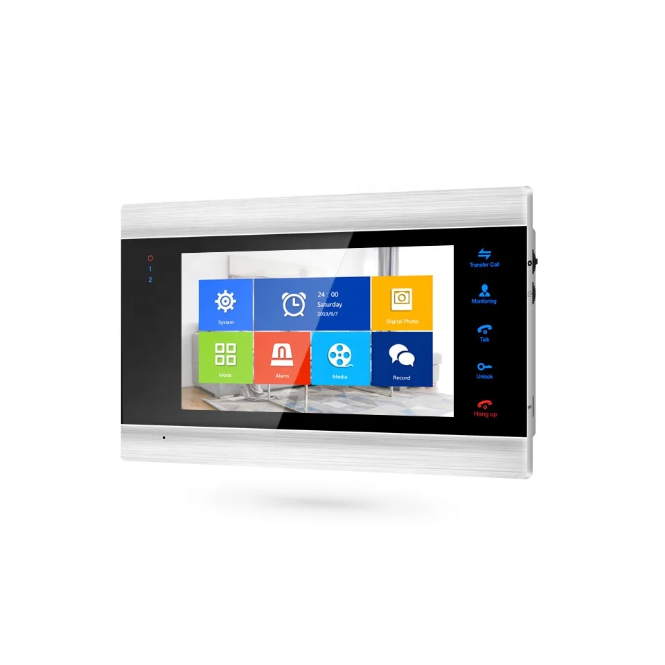 

2020 Popular Villa Motion Detection Intercom System With Tuya WiFi Module Inside Monitor PST-DB09