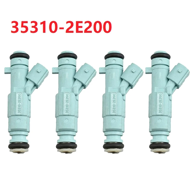 4 шт. новые высококачественные сменные форсунки топливной для Hyundai Kia XI35 35310-2E200 353102