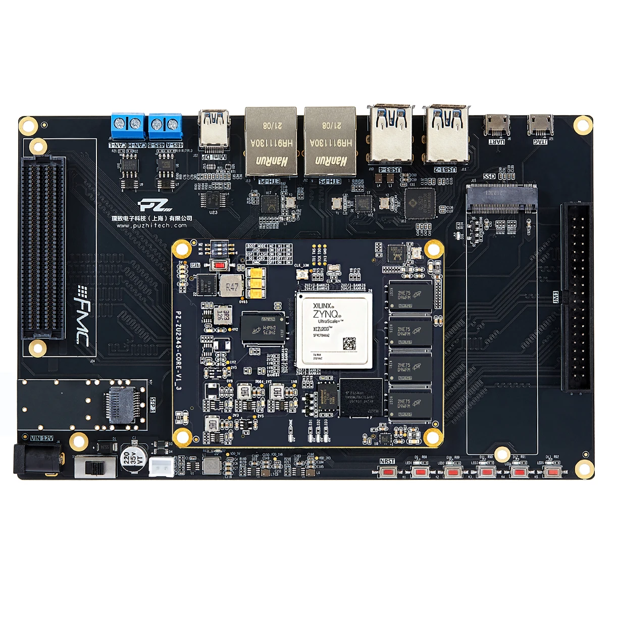Puzhi PZ-ZU2CG-FL-KFB оценочный комплект Xilinx ZYNQ UltraScale + fpga макетная плата компьютер с одной