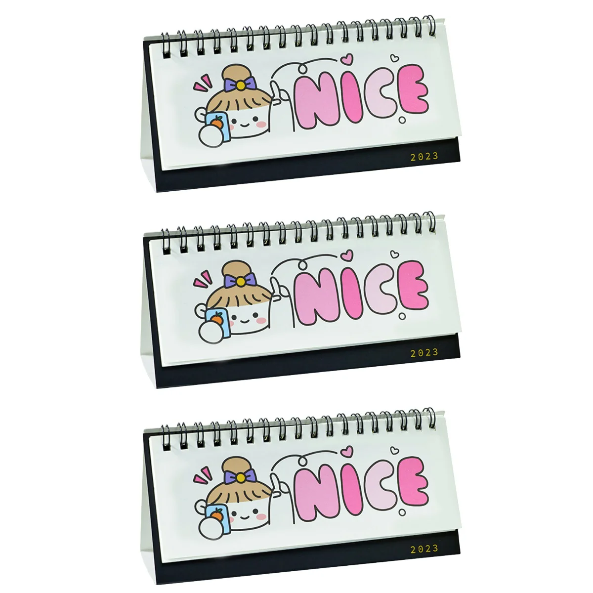 

Calendar Notebook Schedule Tent Planning Agenda Decorative Lovely Standing Table Planner Daily Desktop Desk Office Design
