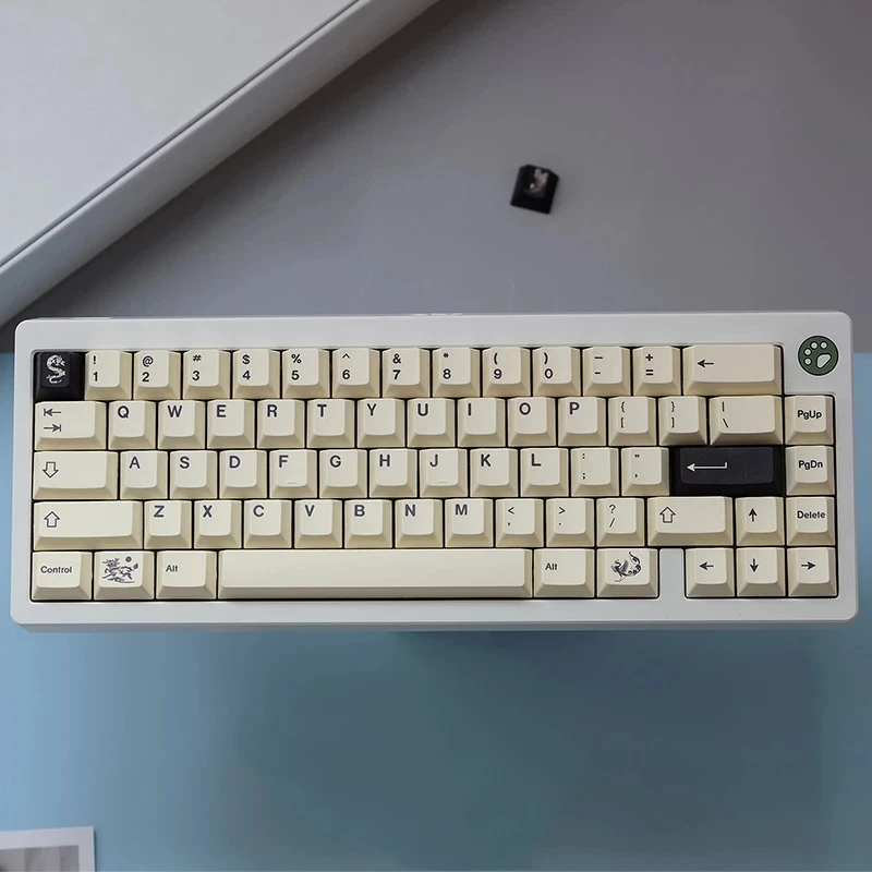 

143 Keys/set Retro National Style Keycaps GMK BOW PBT Dye Subbed Key Caps Cherry Profile Chinese Key Cap For MX Switch Keyboard