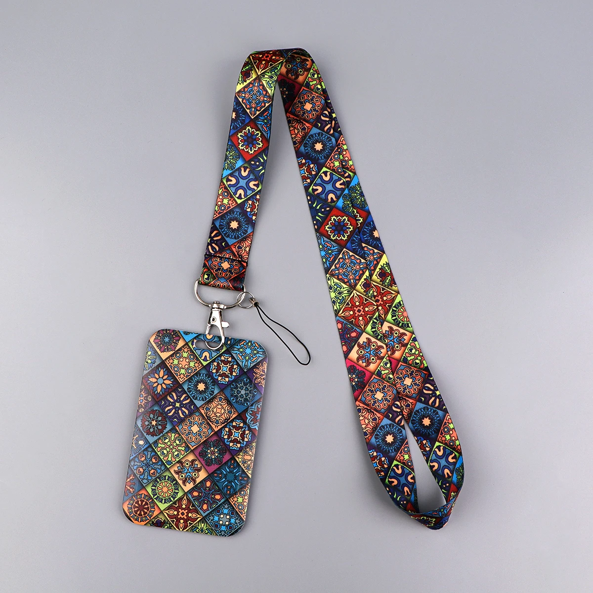 Шнурок в этническом стиле для ключей Обложка удостоверения личности паспорта