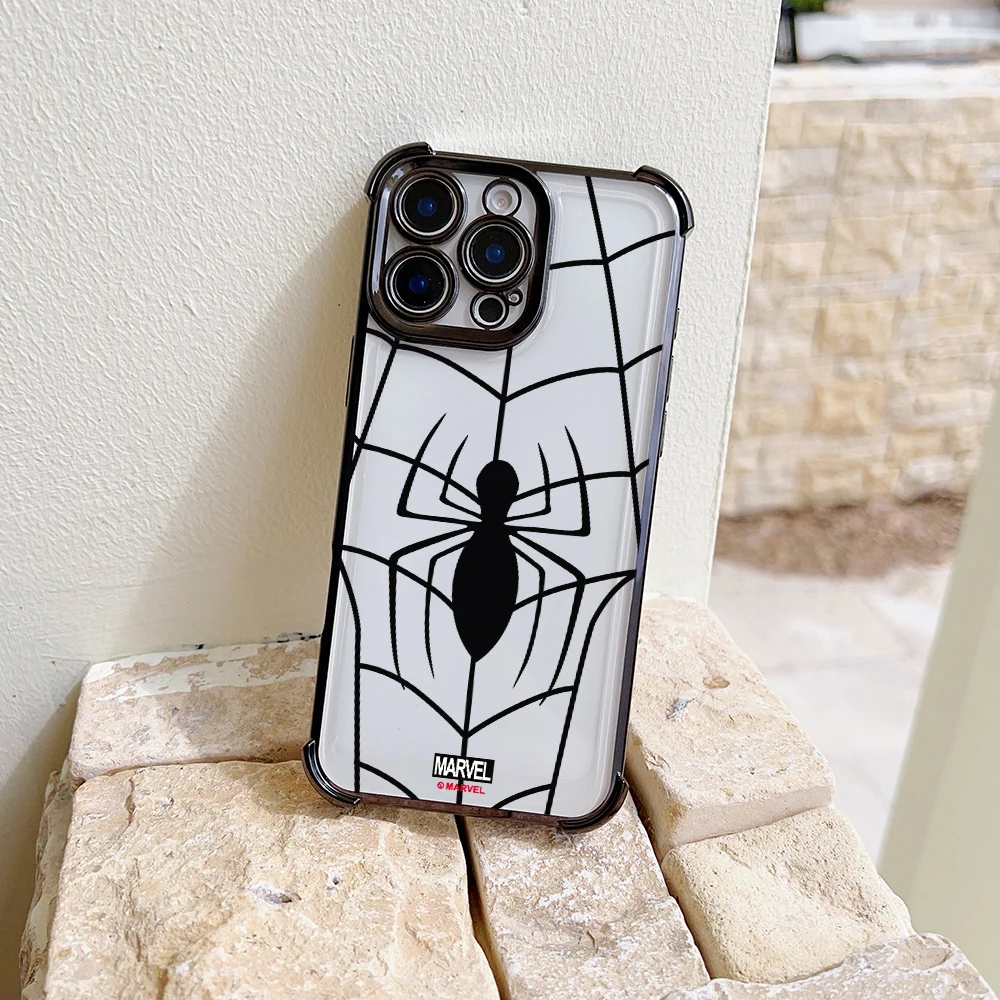 M-MarvelS S-Spider-ManS LOGO Phone Case For OPPO Realme C55 C53 C35 C33 C31 C11 C20 C15 9 V25 Pro Plus 4G 5G Clear Armor Cover