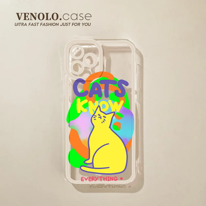 T80 милый мультяшный Кот для OPPO Reno 7 6 5 4 3 Pro Plus SE Lite 2 2F 2Z 4G 5G ACE2 Чехол DIY ТПУ мягкий