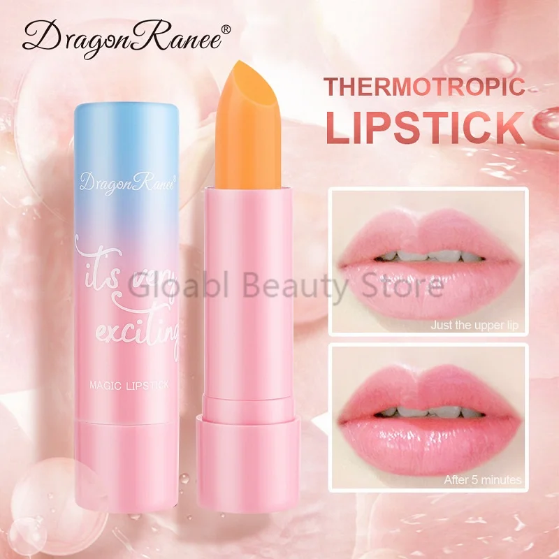 Lip Blam Temperature Change LipBalm Peach Grape Aloe Vitality Color Lipstick Moisturizer Anti-drying Lip Care Beauty Makeup images - 6