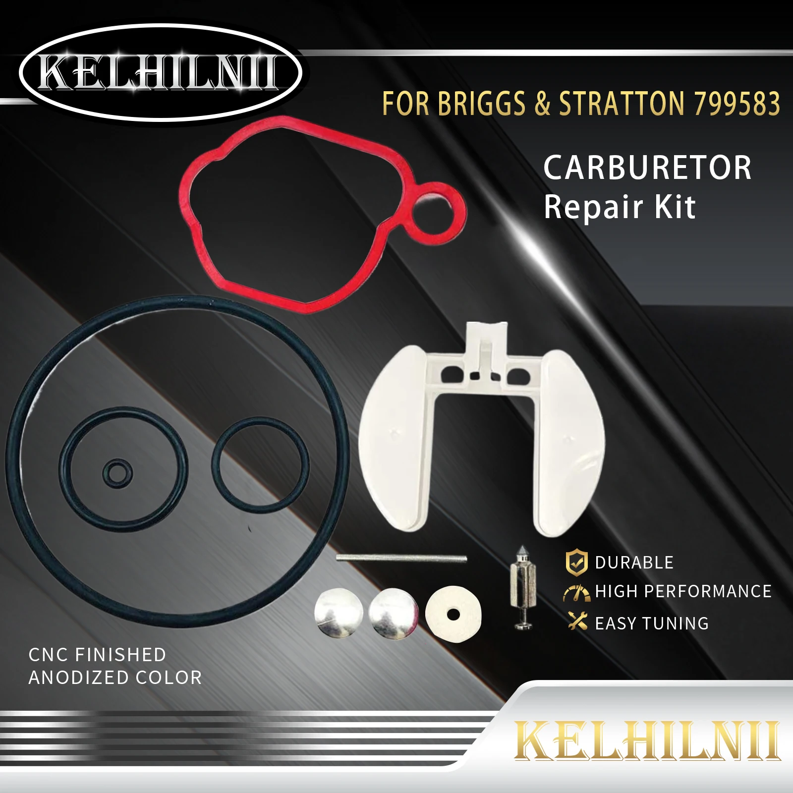 590589 Набор для Ремонта Карбюратора ДЛЯ Briggs &amp Stratton 500E 550E 575E 300E 450E 600E двигатель 21