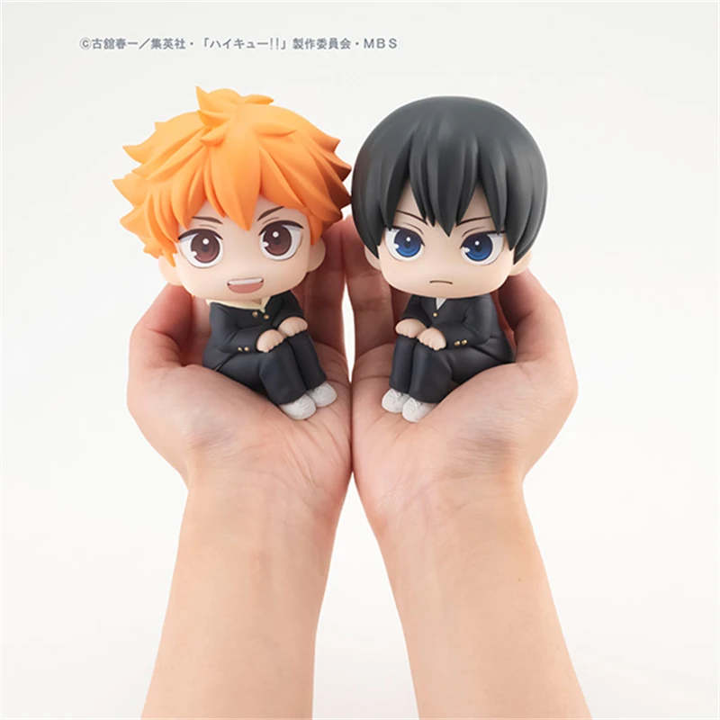 

Lookup Haikyuu!! Shoyo Hinata & Tobio Kageyama Anime Figure Q Version Model Collectible Action Figure Cartoon Model Toy