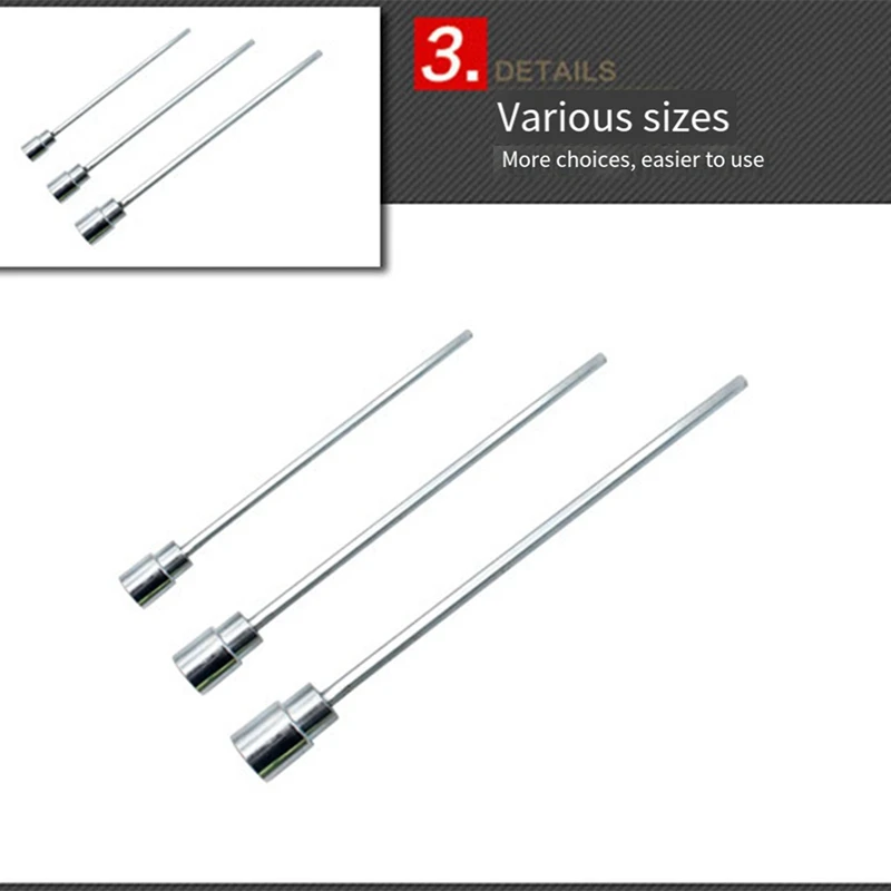 Шестигранный торцевой гаечный ключ удлинитель Разъем свечи зажигания