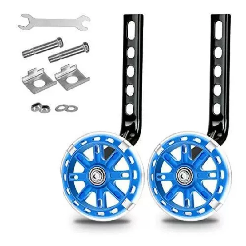

Bike Training Wheels For Kids Bicycle Adjustable Stabiliser, Suitable For 12 14 16 18 20 Inch Children's Bike