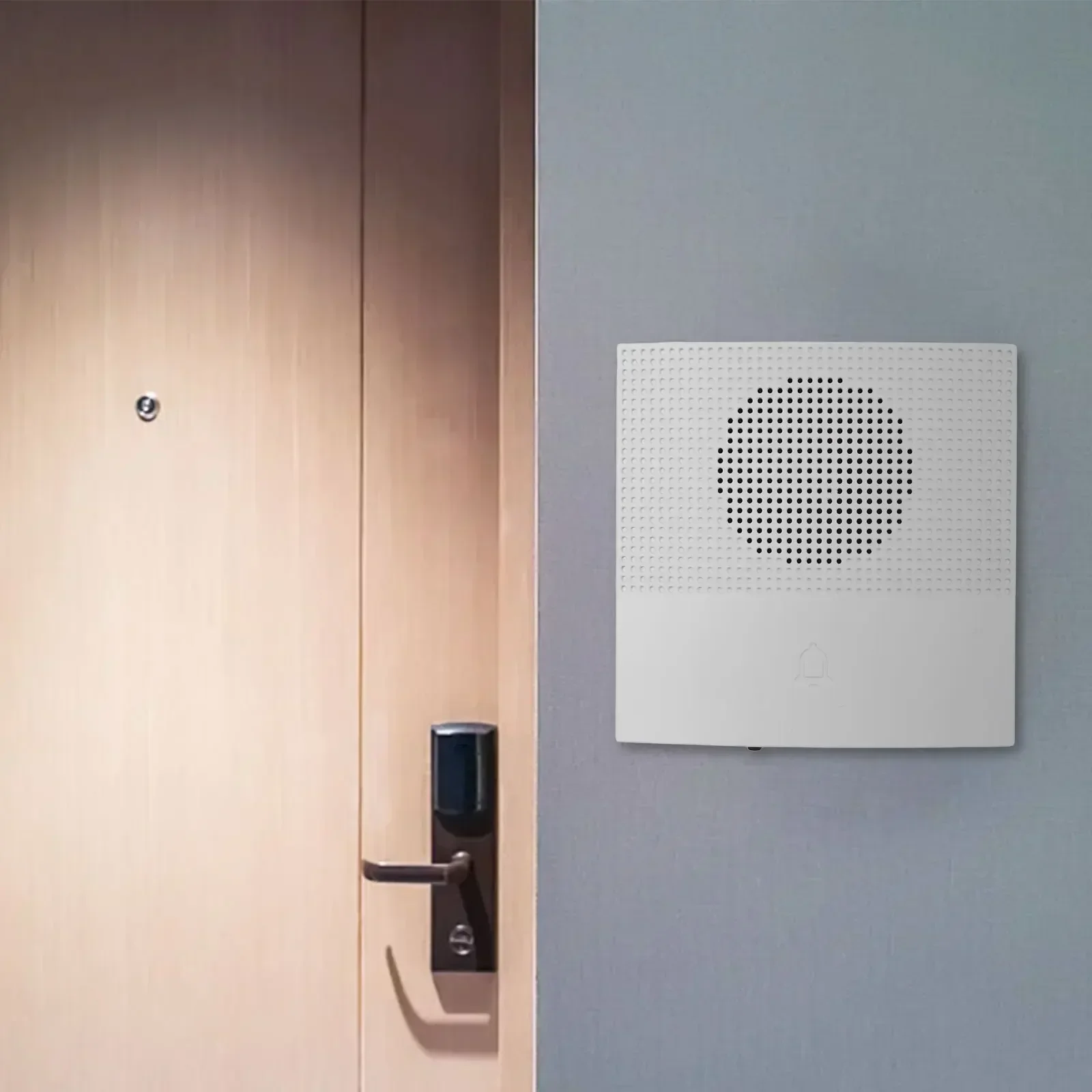 Система контроля доступа из АБС-пластика огнестойкий проводной дверной звонок с