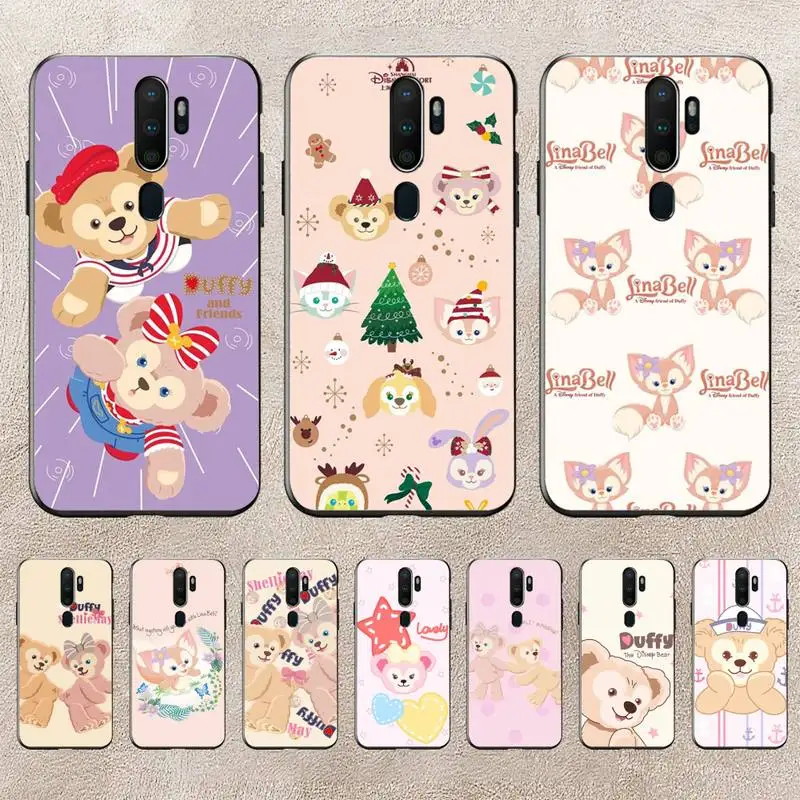 

Disney Cartoon Duffy Bear Phone Case For Redmi 9A 8A 6A Note 9 8 10 11S 8T Pro Max 9 K20 K30 K40 Pro PocoF3 Note11 5G Case