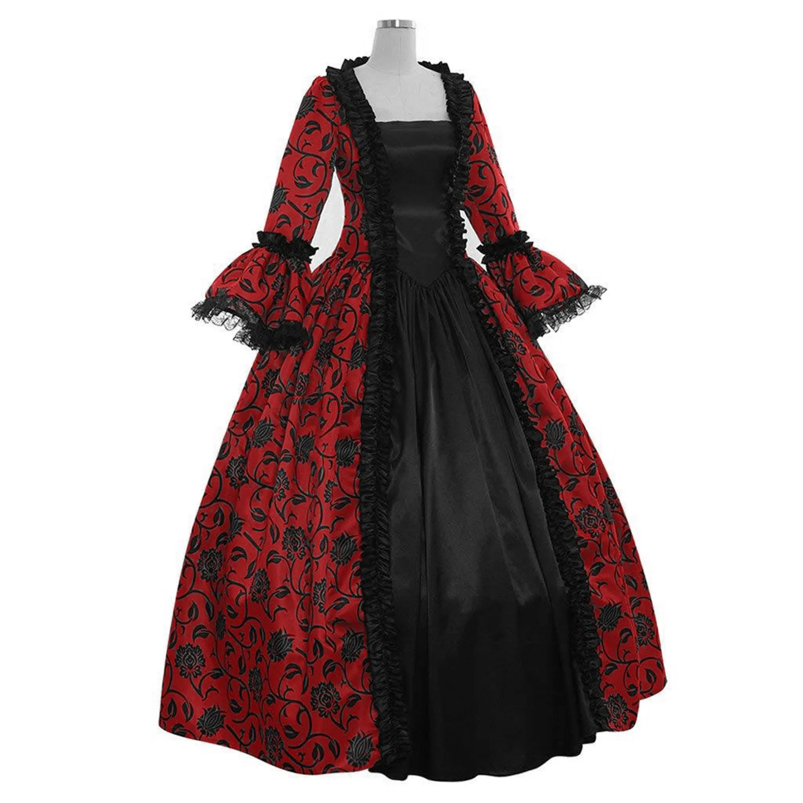 

Women's Dress Fairy Elf Medieval Robe Retro Renaissance Celtic Viking Costume Prom Dress Halloween Cosplay Reenactment