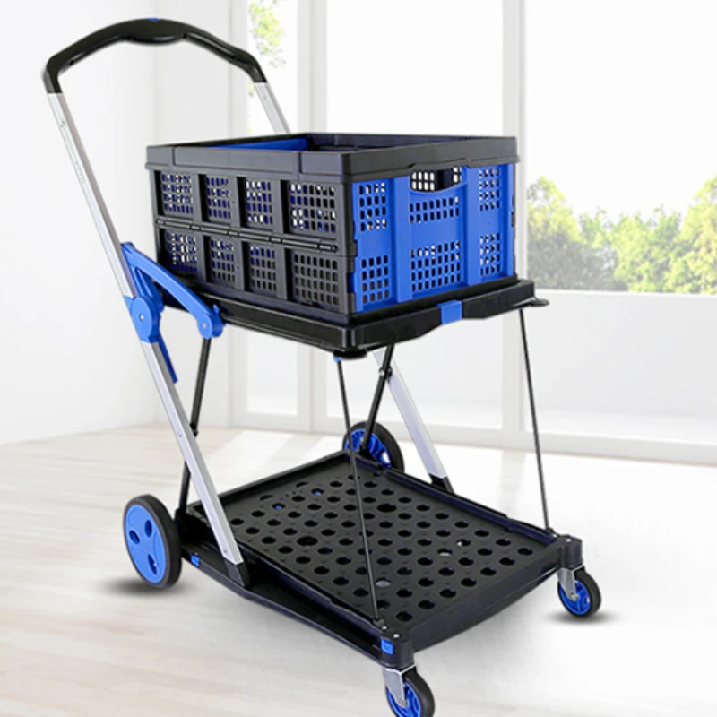

Mac tools pack n roll collapsible service cart industrial service cart for sale, blue black