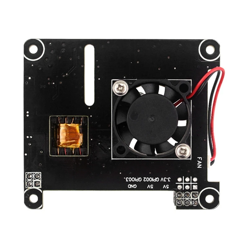 

POE HAT for Raspberry Pi, IEEE802.3Af Standard, 5V 2.4A Output and 25X25mm Cooling Fan for Raspberry Pi 3B+/4B