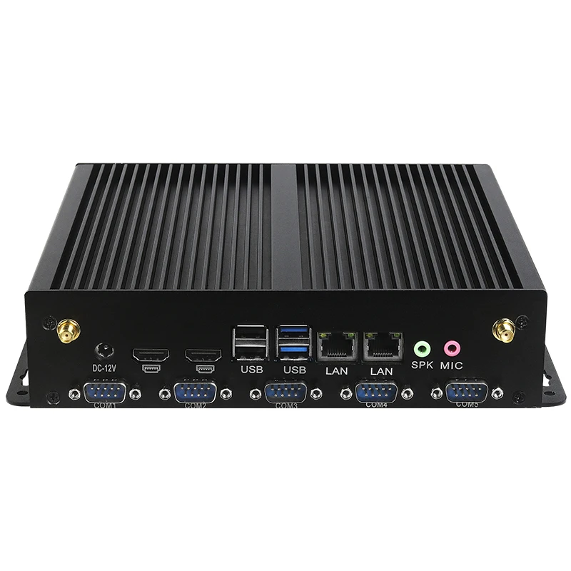 XCY Industrial Mini PC Intel Core i5-5200U RS232 3G/4G Embedded Micro Computer Windows 10 Pro Linux Dual LAN HDMI WiF Computador