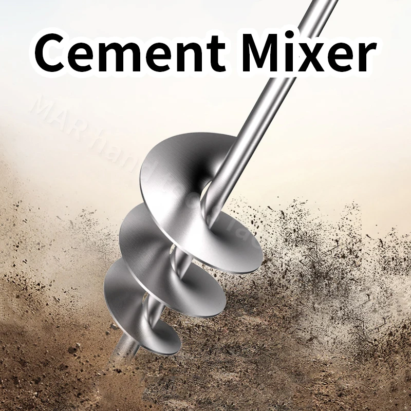 Смеситель для цемента из нержавеющей стали спиральный смесительный стержень