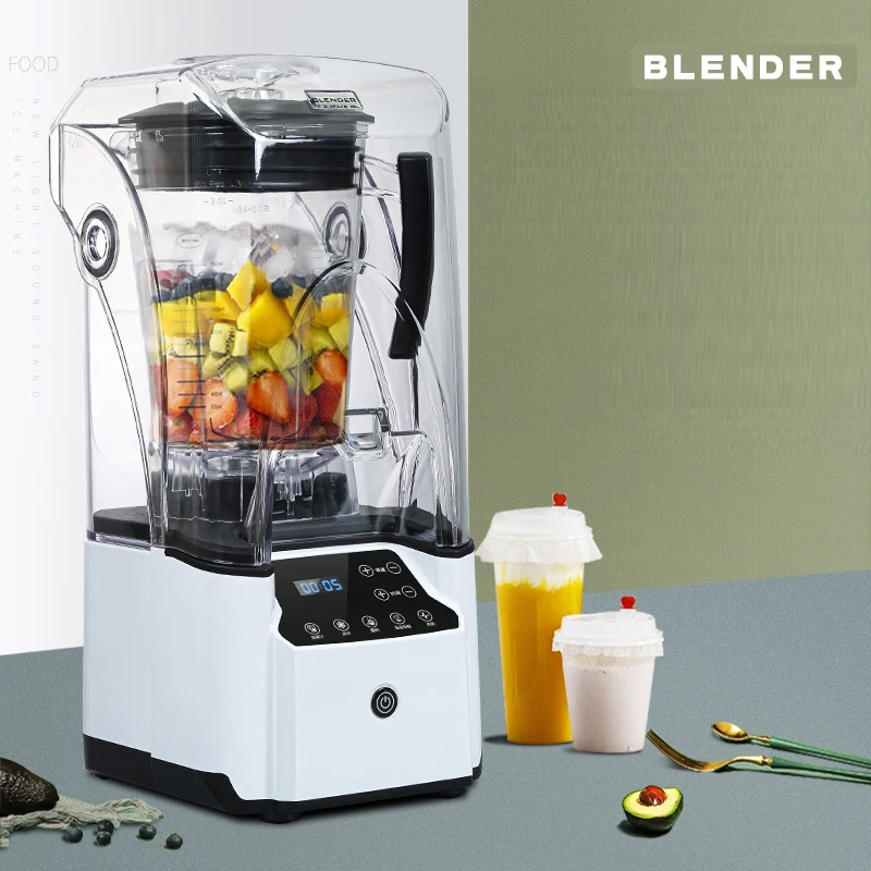 2.2L Professional Smart Food Mixer Shakes Ice Juicers Indust