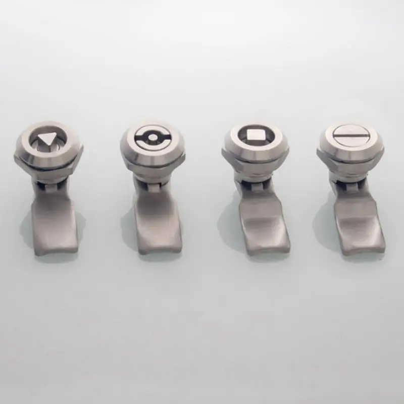 

New Stainless Steel Cam Locks Industrial Equipment Cabinet Locks Distribution Lock Switch Electrical Cabinet Door Locks