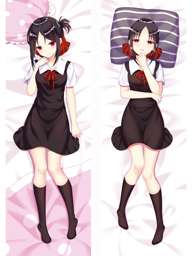 

Kaguya Sama Love is War Pillow Case Covers Double-Side Printed Hugging Body case Gifts Cushion with Hidden Zip