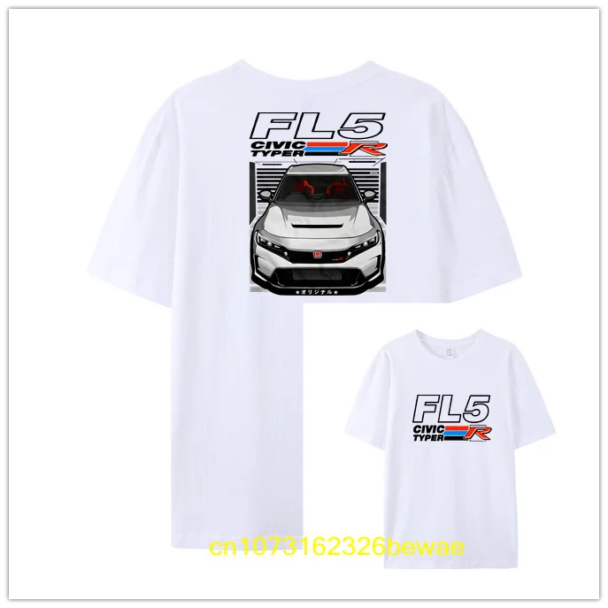 Мужская крутая футболка с коротким рукавом Civic Type R в Herren-футболки онлайн Россия