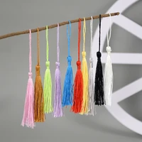 100pcslot diy multicolor tassel fringe brush for bookmark handmade crafts sewing curtains accessories home wedding decoration
