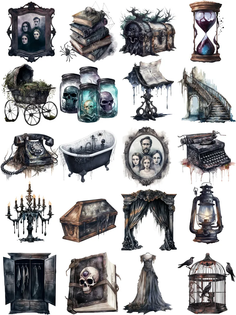 

Готические семейные наклейки TIAMECH