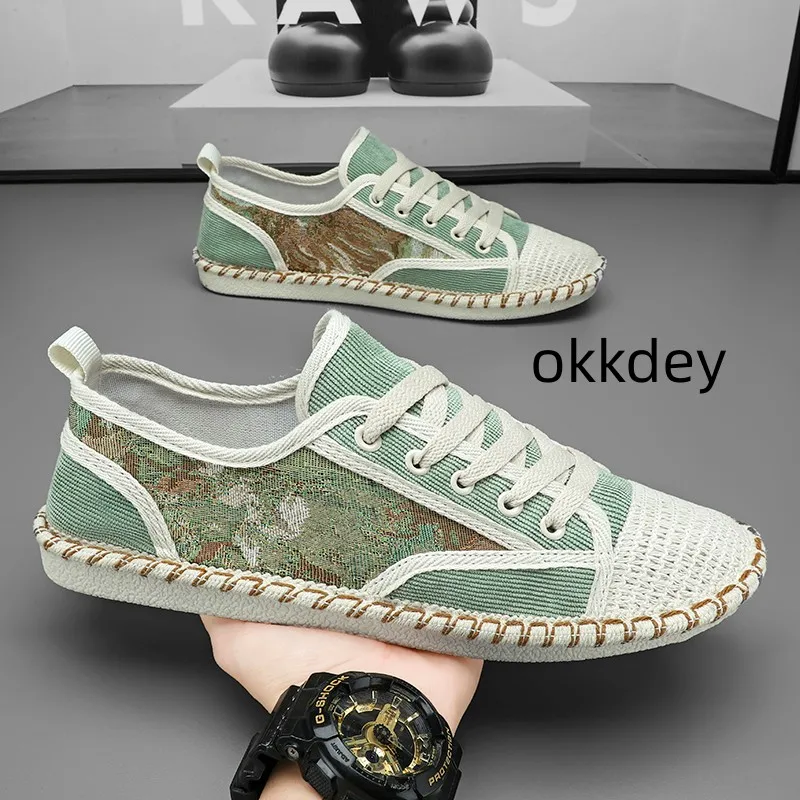 Мужские текстильные туфли для рыбалки модная уличная дышащая повседневная