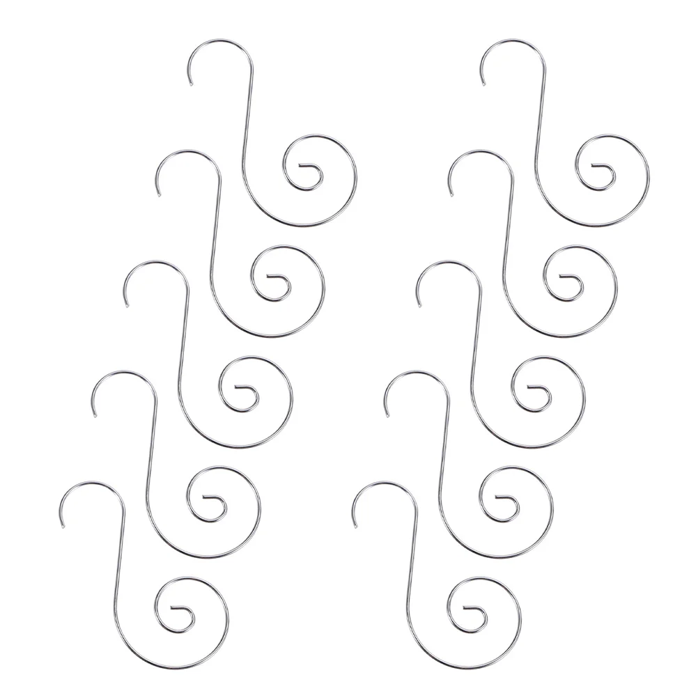 

60PCS Decorative Hook Xmas Tree Hanging Hooks Holiday Tree Curtain Hook Ornament Hooks