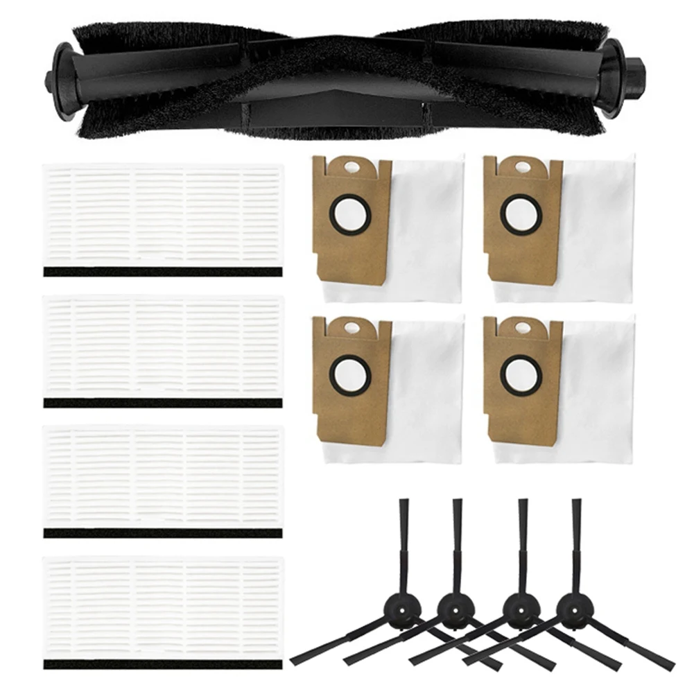 

For Lydsto R1 Robot Vacuum Cleaner Parts Dust Bag Accessories Main Roller Brush Side Brushes HEPA Filter Kits