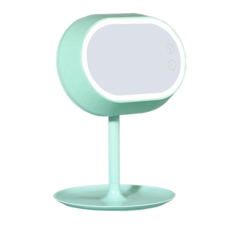 

Makeup Mirror Led Desk Lamp Desktop Night Light Cosmetic Mirror Lip Makeup Mirror Foundation Beauty Mirror Birthday Gift Light