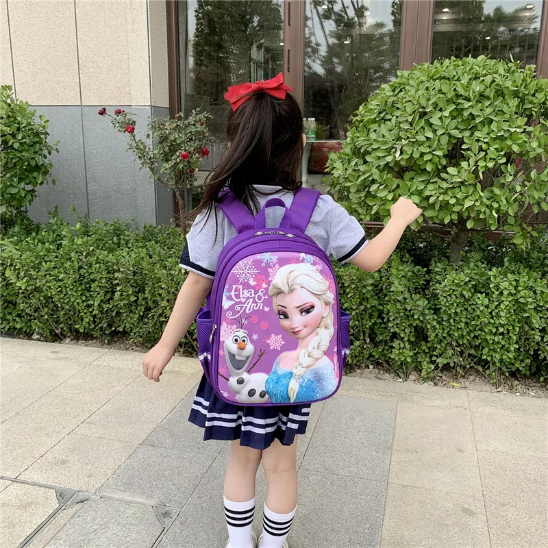 Школьный портфель Disney для девочек ортопедический рюкзак на плечо начальной