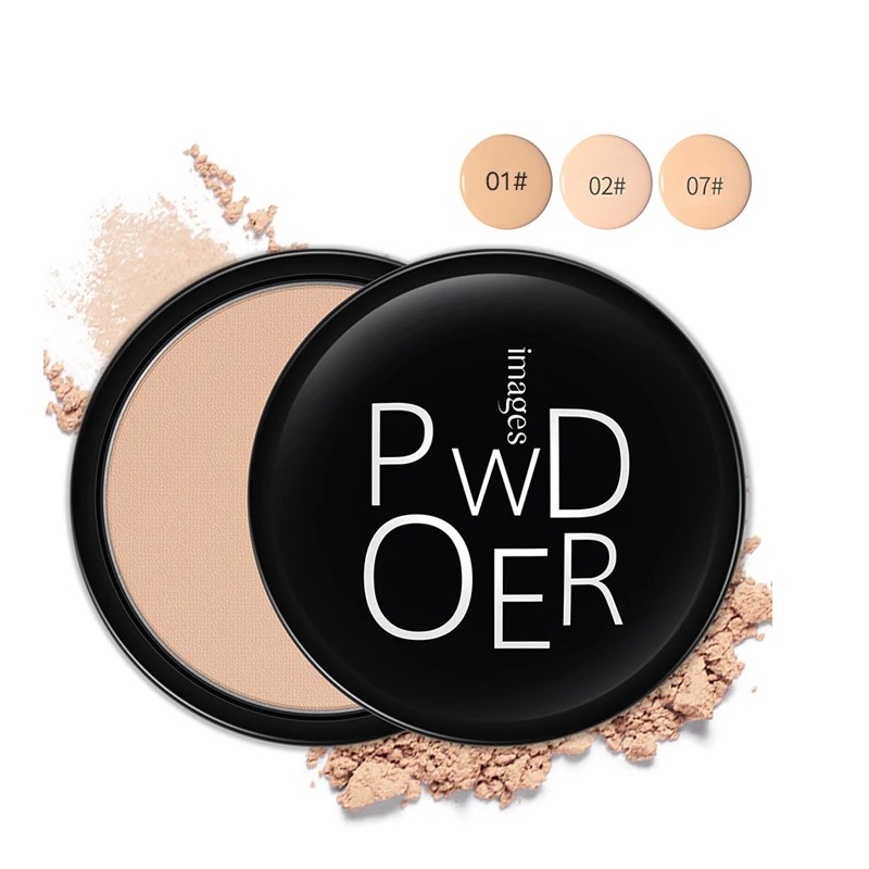 

3 Color Loose Powder Compact Face Pressed Powder Waterproof Oil Control Setting Loose Powder Makeup Skin Finish Cosmetic TSLM1