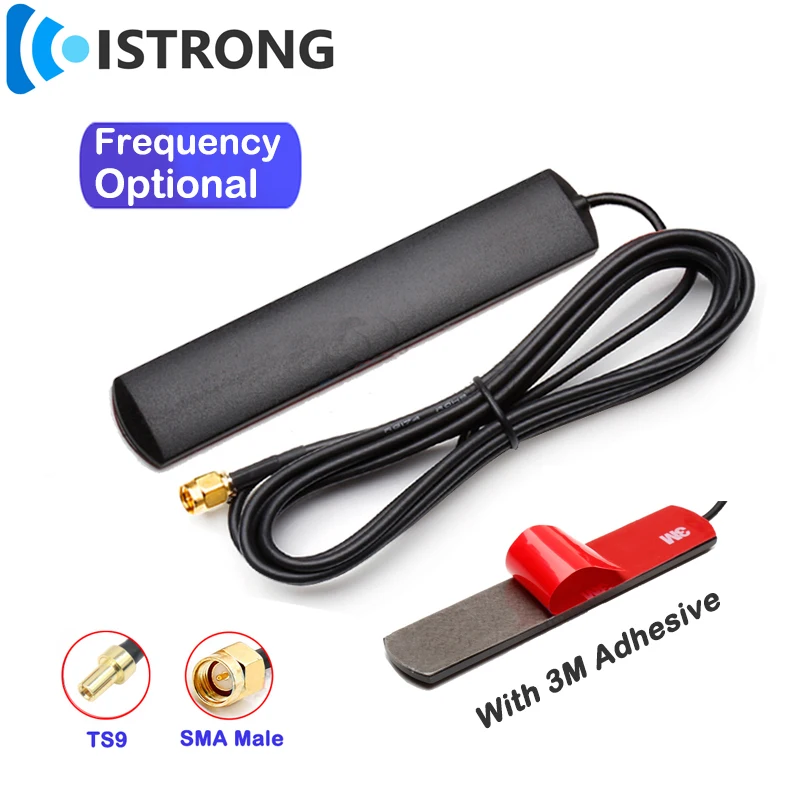 

Full-band Patch Car Antenna 4G 2.4GHz 5.8GHz 433MHz Signal Booster TS9 SMA Male Wifi Bluetooth ZigBee Antenna Amplifier RG174 3m