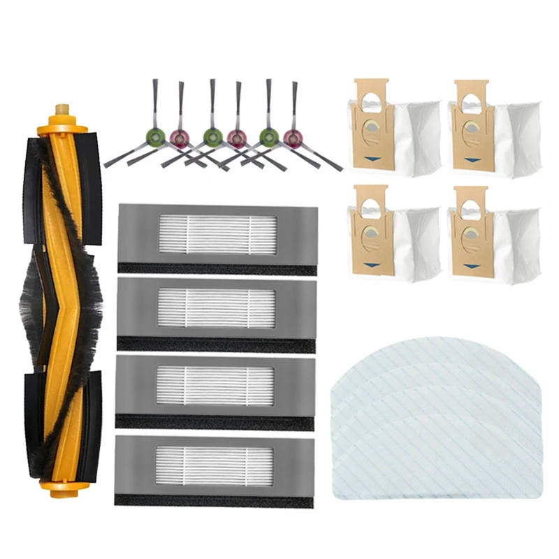 

Replacement Kit Robot Accessories HEPA Filter Main Side Brush For ECOVACS Deebot T9 AIVI T8 AIVI N8 Pro Series