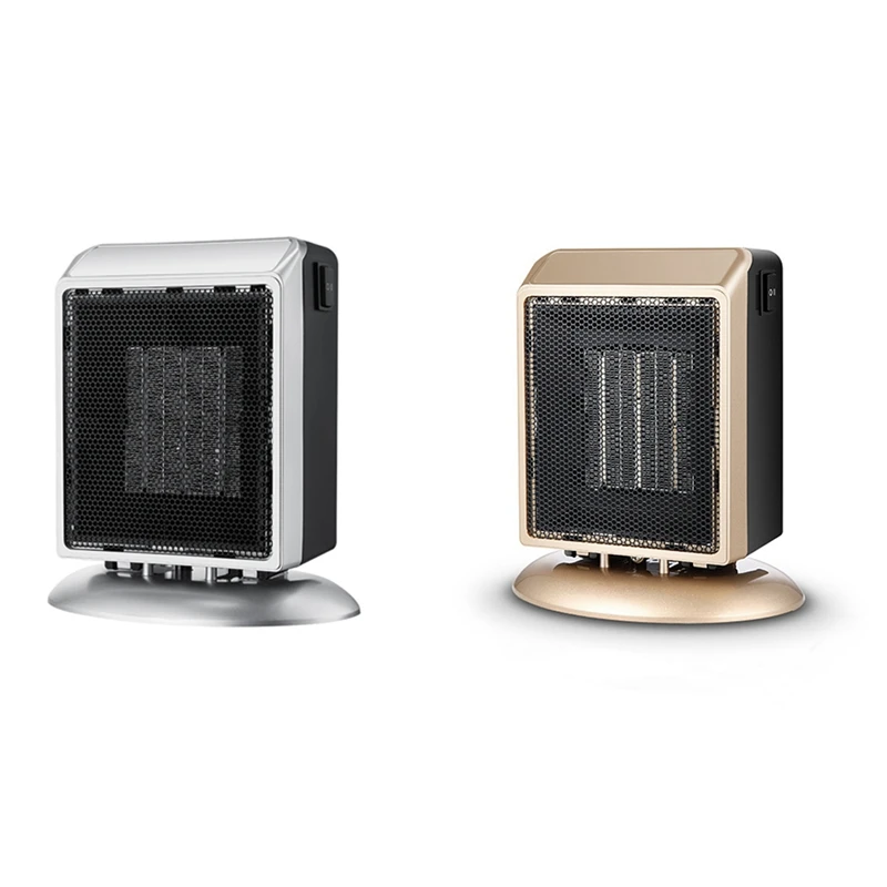 

900 Вт Портативный электрический обогреватель с быстрым нагревом, умный термостат, вентилятор, обогреватель для дома, офиса, вилка европейск...