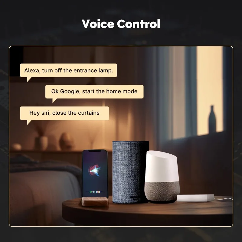 Фото Шлюз Matter Thread для умного дома, поддержка голосового управления Siri, Homekit, SmartThings, Google, Alexa №5