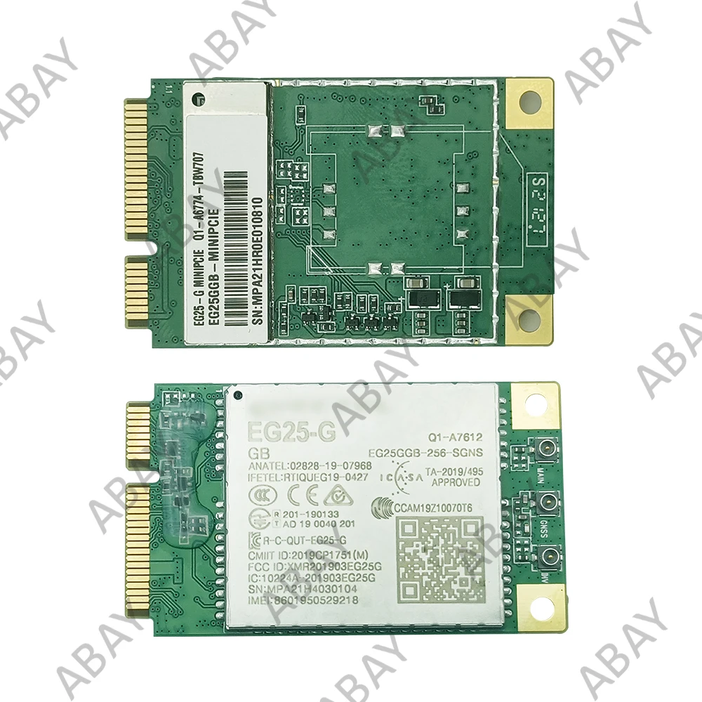 Quectel EG25-G 4G Module Mini Pcie EG25G-MINIPCIE / EG25G-MINIPCIE-S со слотом для Sim-карты FDD-LTE/TDD-LTD CAT4 IOT - купить