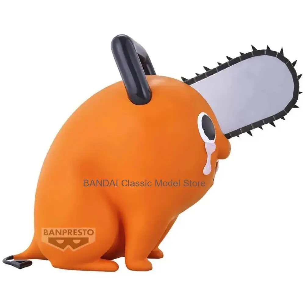 Фото В наличии: Оригинальная коллекционная фигурка Bandai Spirits Sofubi Chainsaw Man Pochita. Модель из серии аниме-фигурок. Игрушка-подарок. №5