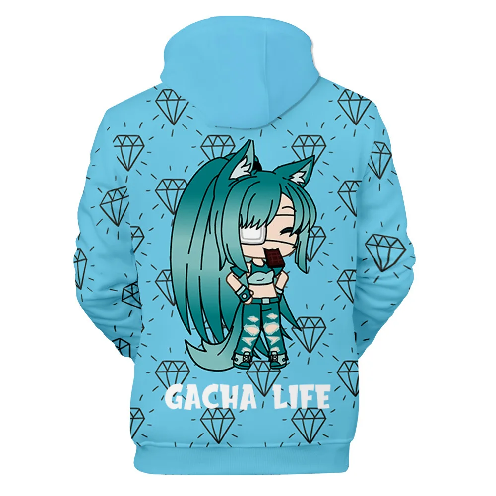 

Harajuku Gacha life Logo 3D Print Hoodies Sweatshirts Men/Women Comfortable Sweatshirt Adult/Child Fashion Casual Pullovers