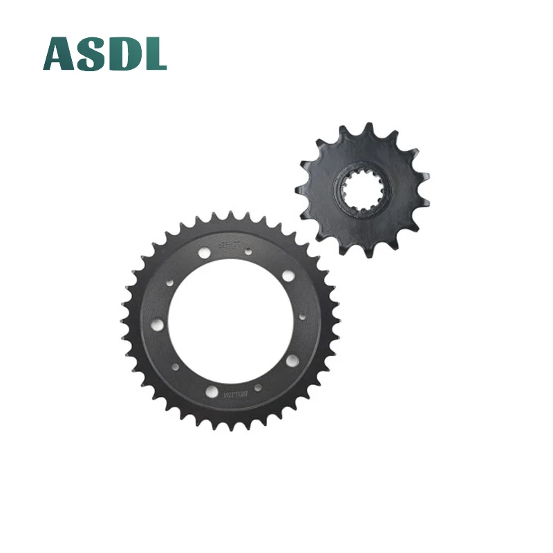 

Запчасти для мотоциклов 525 15T 39T Передняя и задняя звездочки для Honda CBR400 RR L-L2 Gull-Arm NC29 # c