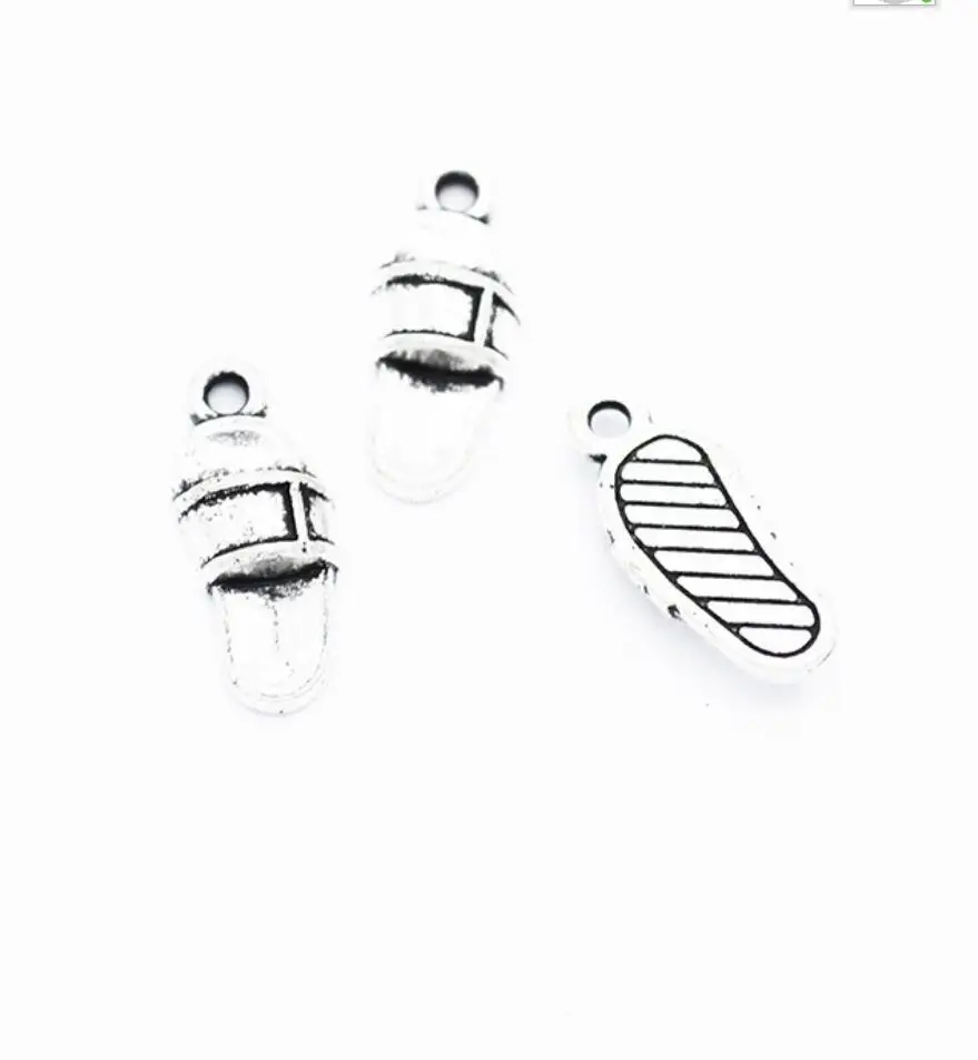 Подвески для тапочек 20 шт. 16*7 мм искусственная подставка изготовления ювелирных