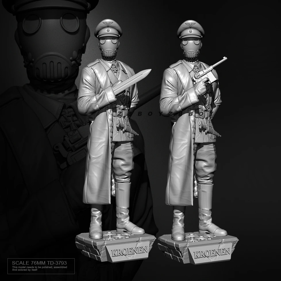 Наборы моделей из смолы 76 мм бесцветная и самособранная фотография