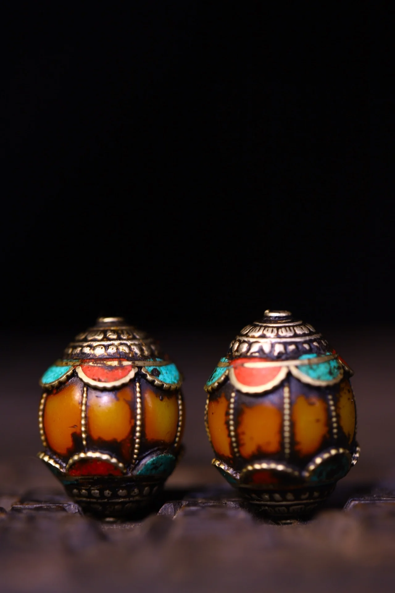 1 &quotколлекция тибетского храма старый пчелиный воск тибетское серебро