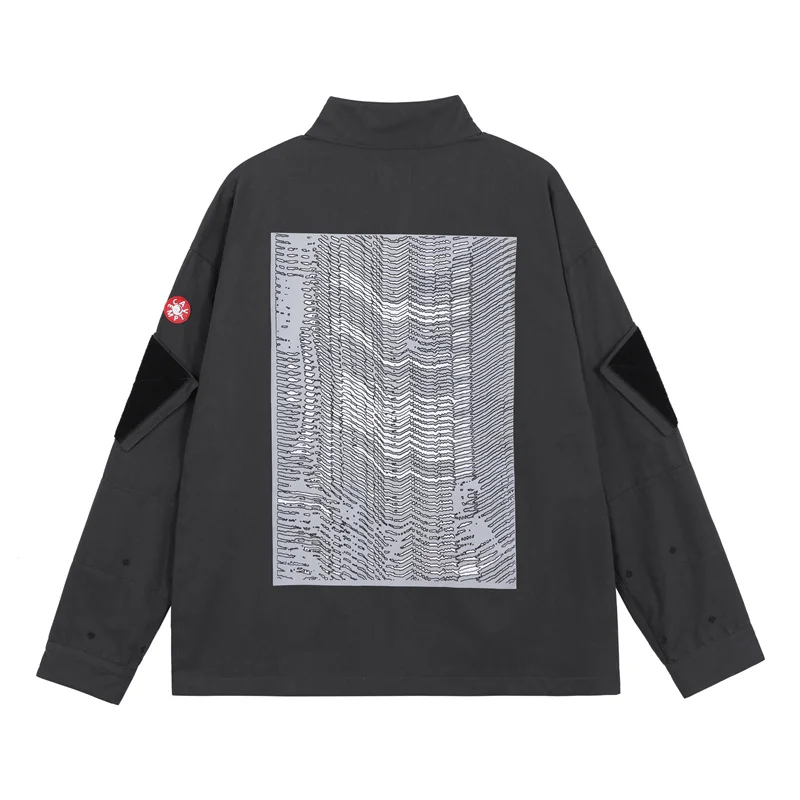 

Men Women 1:1 Top Quality Patchwork Jacket Cav Empt Clothing Vintage CAVEMPT C.E JACKET