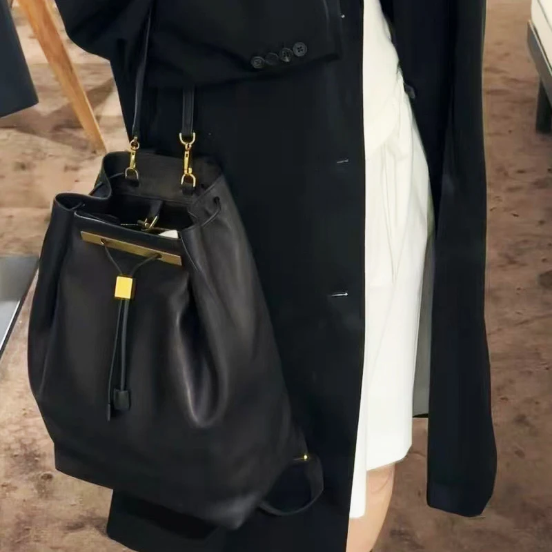 Имя на заказ инициалы рюкзаки из 100% натуральной кожи для женщин роскошные