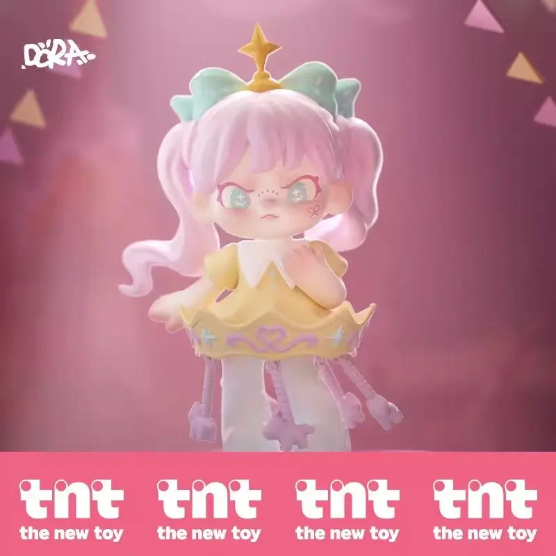 Фото Оригинальная коллекционная фигурка TNT DORA из серии Wonderful Night в слепой коробке, милый декоративный элемент, подарок для девочек и любительниц игрушек №3