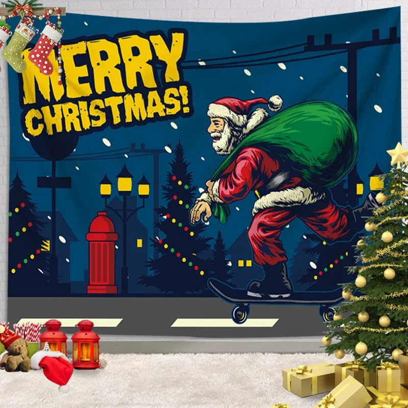 Рождественский гобелен Ashou Настенный декор украшение для комнаты украшения