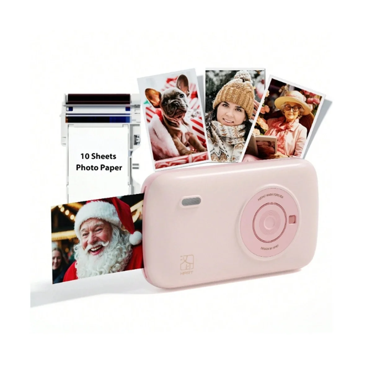 Фотопринтер HPRT HPRT, мини-портативный цветной фотопринтер 2x3 ...