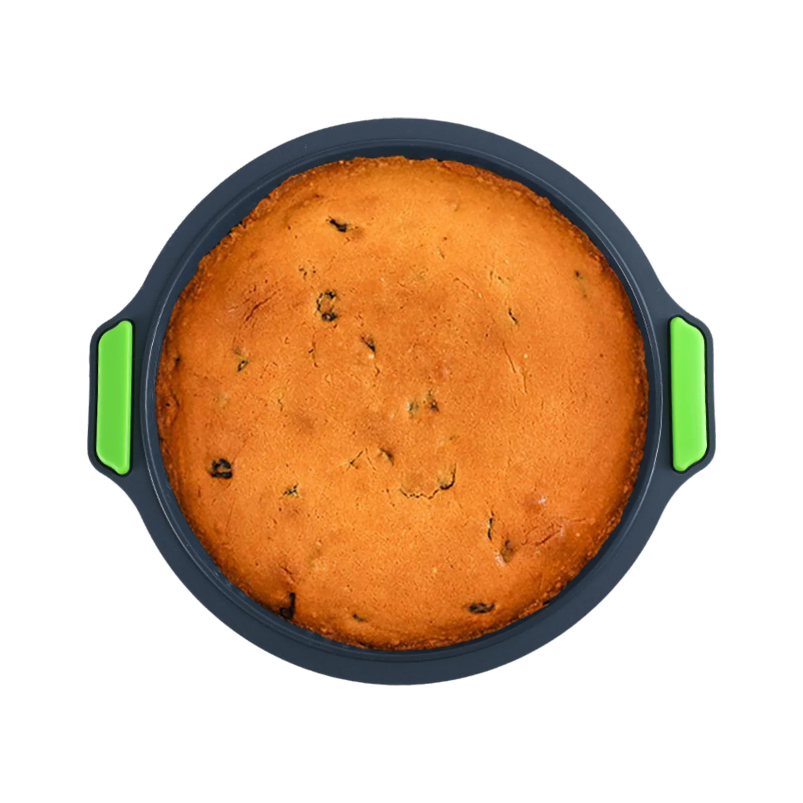 

10 Inch Round Cake Pans Silicone Molds For Baking Nonstick And Quick Release Baking Pans For Layer Cakes Cheese Cakes Baking